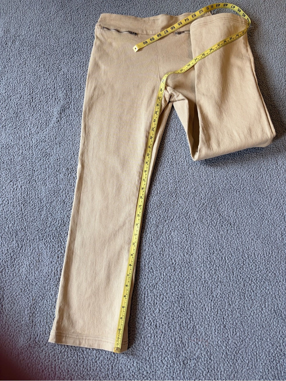 Vintage 90s Y2K Preppy Old Money Horsegirl Zip Pocket Jodhpur Pants Size 7/8 S - Picture 7 of 10